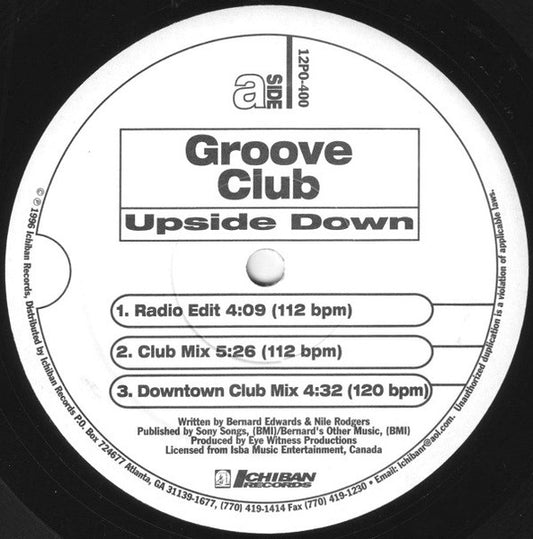 Groove Club - Upside Down