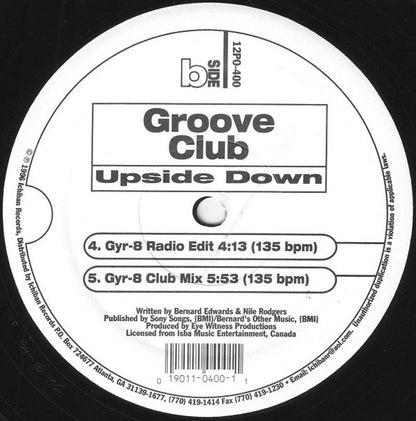 Groove Club – Upside Down