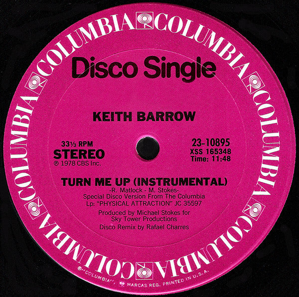 Keith Barrow – Turn Me Up