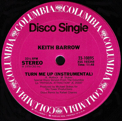 Keith Barrow – Turn Me Up