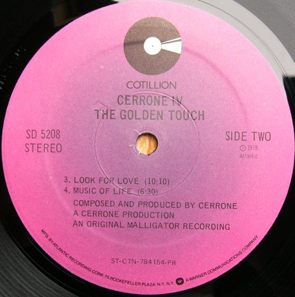 Cerrone – Cerrone IV - The Golden Touch