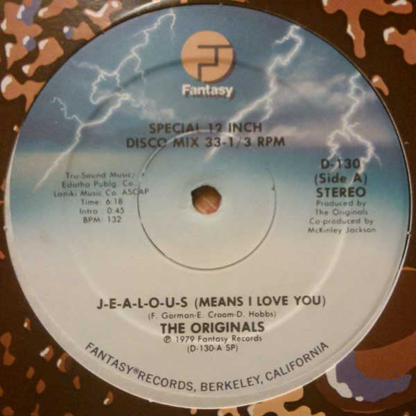 The Originals – J-E-A-L-O-U-S (Means I Love You)