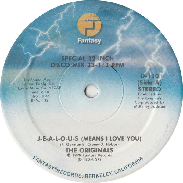 The Originals – J-E-A-L-O-U-S (Means I Love You)