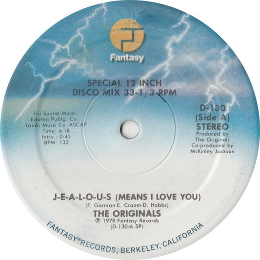 The Originals – J-E-A-L-O-U-S (Means I Love You)
