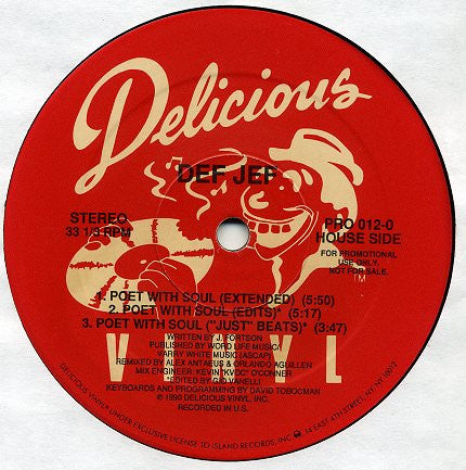 Def Jef – Poet With Soul