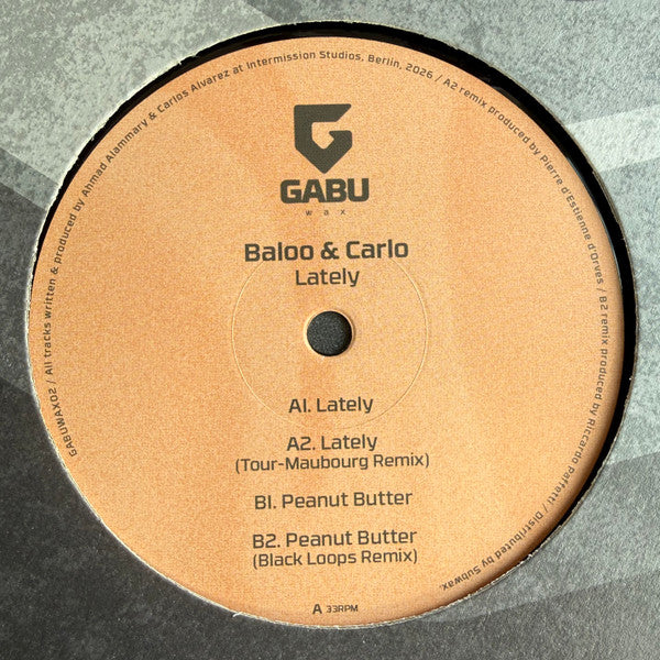 Baloo, Carlo – Lately