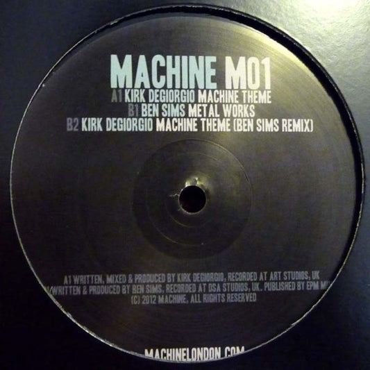 Kirk Degiorgio, Ben Sims - Machine Theme