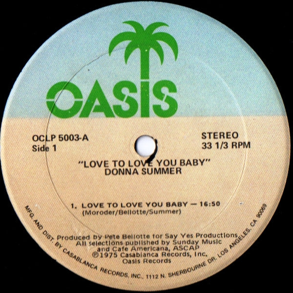 Donna Summer – Love To Love You Baby