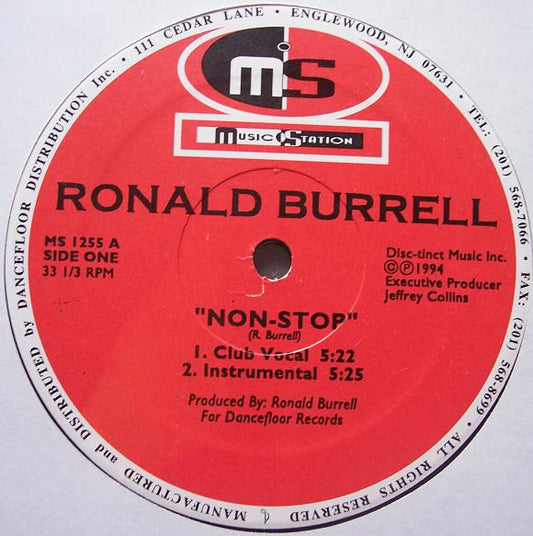 Ronald Burrell – Non-Stop