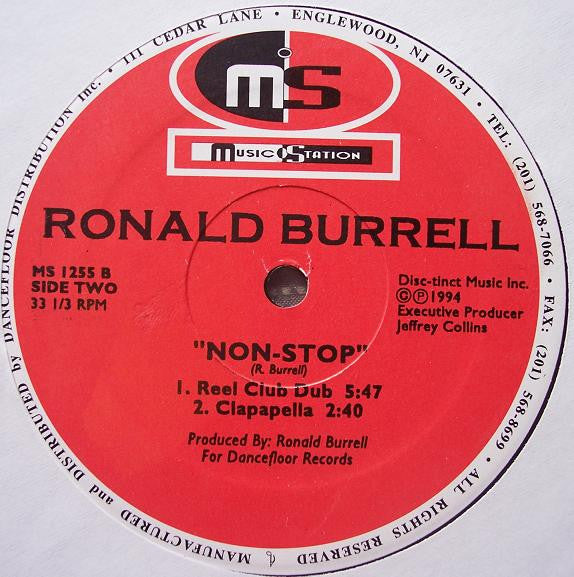 Ronald Burrell – Non-Stop