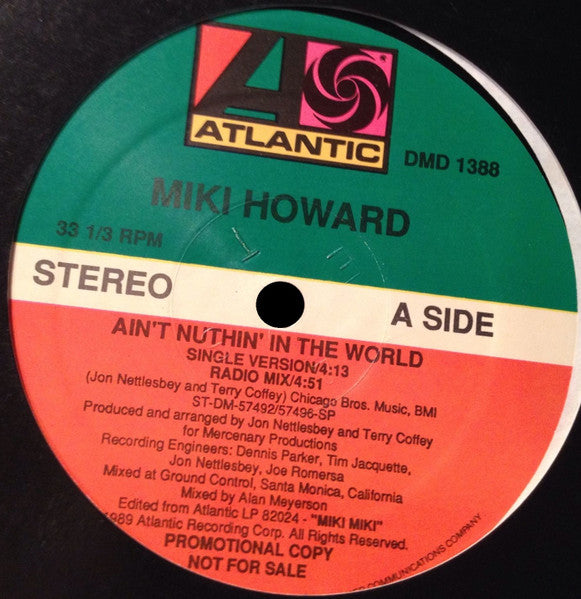 Miki Howard – Ain't Nuthin' In The World
