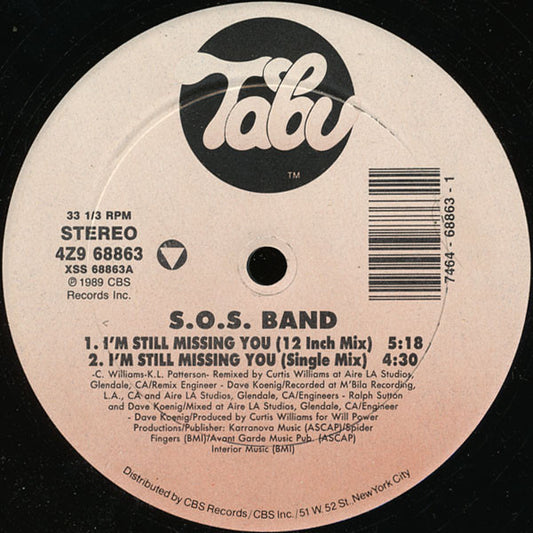 S.O.S. Band - I'm Still Missing Your Love