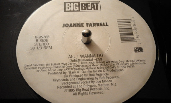 Joanne Farrell – All I Wanna Do
