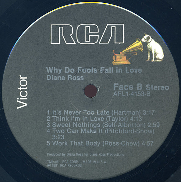 Diana Ross – Why Do Fools Fall In Love
