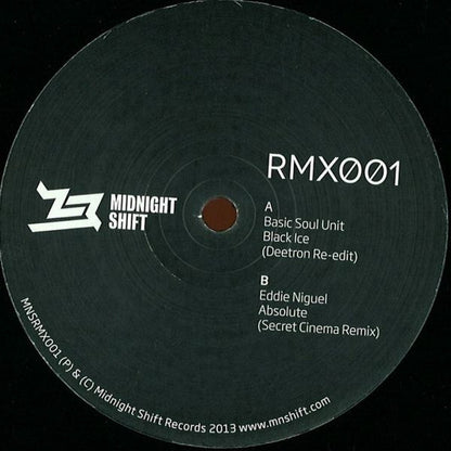 Basic Soul Unit / Eddie Niguel – RMX 001 (Deetron and Secret Cinema Remixes)