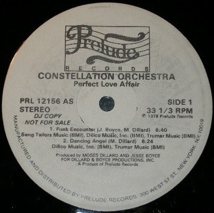 Constellation Orchestra – Perfect Love Affair