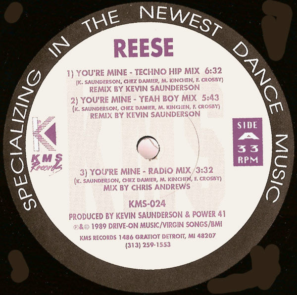 Reese – You're Mine