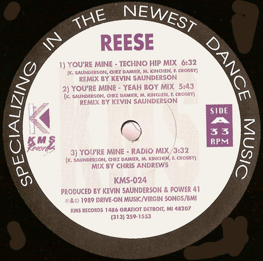 Reese – You're Mine