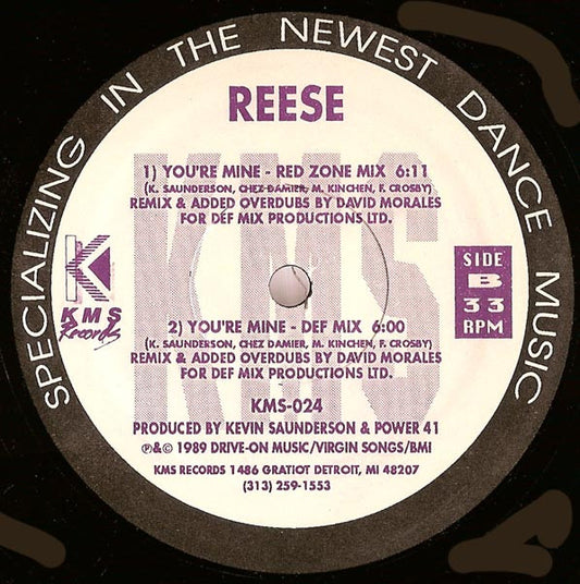 Reese – You're Mine