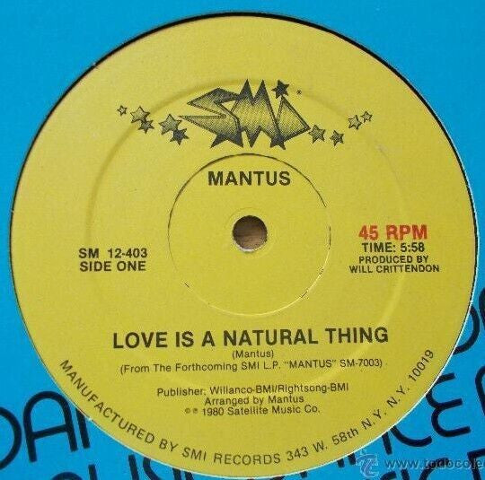 Mantus - Love Is A Natural Thing