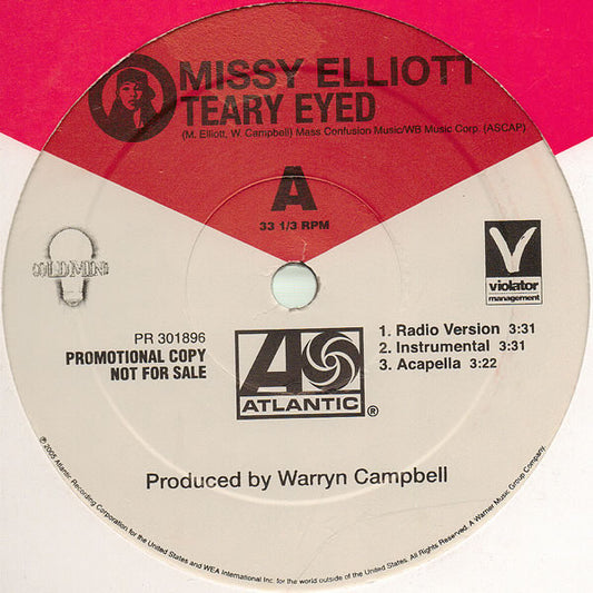 Missy Elliott – Teary Eyed / Joy