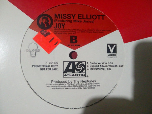 Missy Elliott – Teary Eyed / Joy