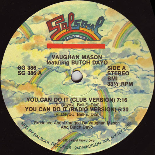Vaughan Mason Featuring Butch Dayo – You Can Do It