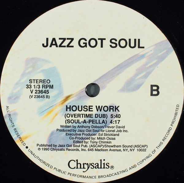 Jazz Got Soul – House Work