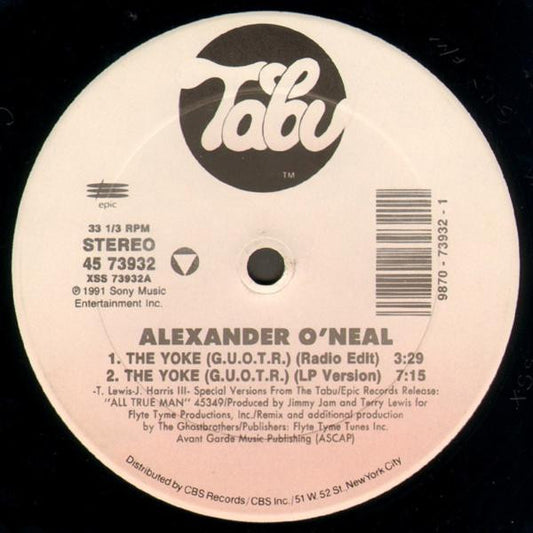 Alexander O'Neal – The Yoke (G.U.O.T.R.)