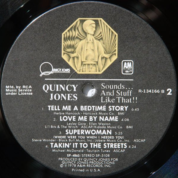 Quincy Jones – Sounds ... And Stuff Like That!!