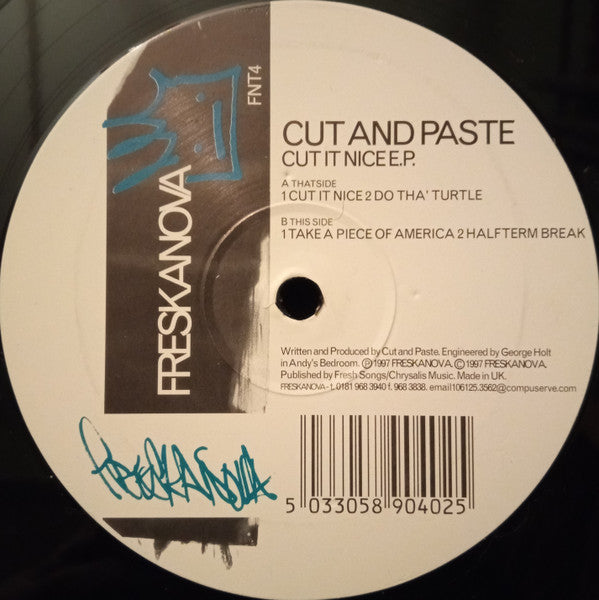 Cut And Paste – Cut It Nice E.P.