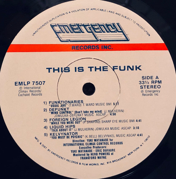 Various – This Is The Funk