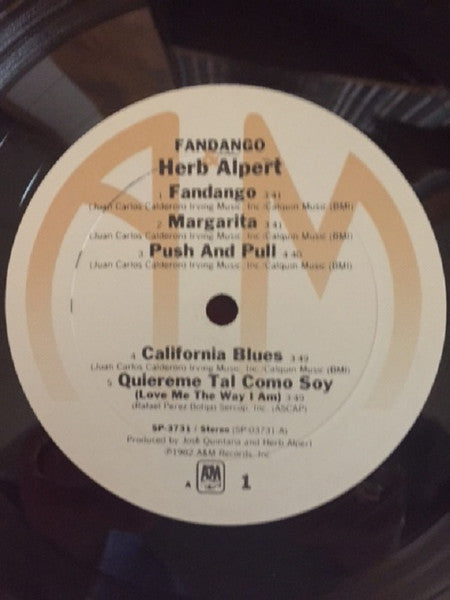 Herb Alpert – Fandango