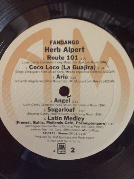 Herb Alpert – Fandango