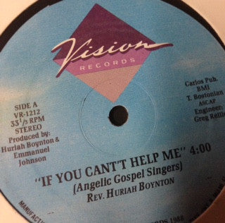 Rev. Huriah Boynton – If You Can't Help Me