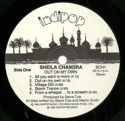 Sheila Chandra – Out On My Own