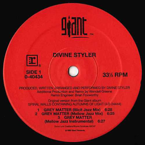 Divine Styler – Grey Matter