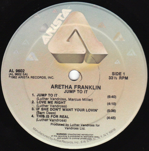 Aretha – Jump To It