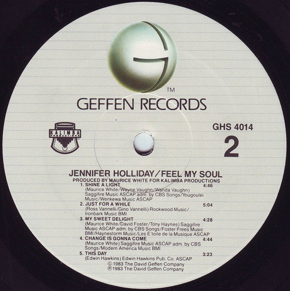 Jennifer Holliday – Feel My Soul