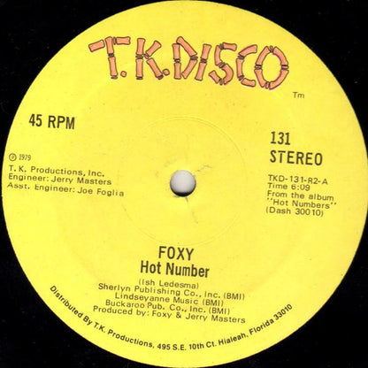 Foxy – Hot Number