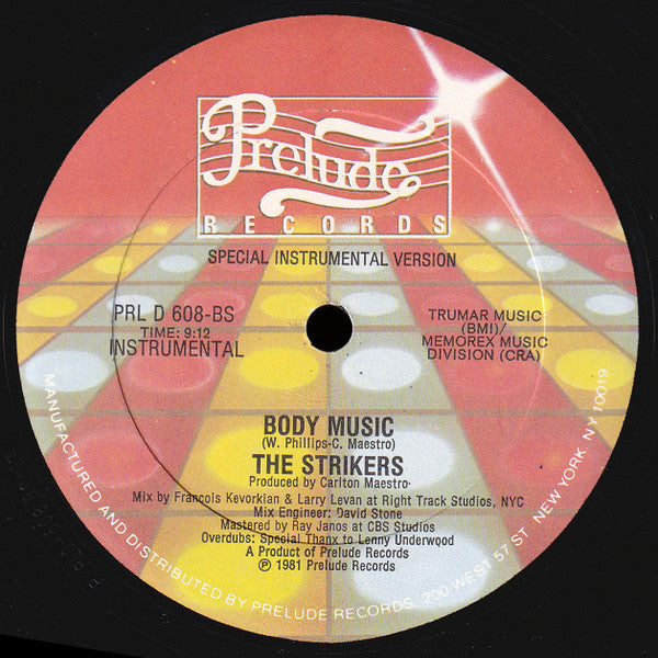 The Strikers – Body Music