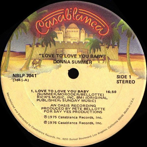 Donna Summer – Love To Love You Baby