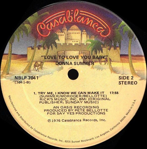 Donna Summer – Love To Love You Baby